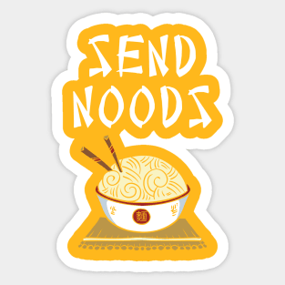 Send Noods Sticker